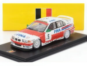 BMW 3シリーズ 318iS チーム BMW FINA BASTOS N 5 3位 24h スパ 1994 ジャン・ミシェル・マルタン パトリック・スラウス アルトフリート・ヘーガー レッド ホワイト/ Spark 1/43 300台限定ミニカー