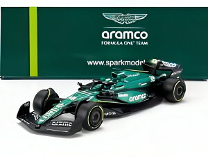 ASTON MARTIN F1 AMR24 ARAMCO COGNIZANT N18 2024年シーズン L.ストロール グリーン/ブラック/ Spark 1/64 ミニカー