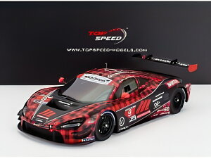 McLAREN 720S GT3 EVO �`�[��PFAFF N9 IMSA �V�{���[GP 2024 ���b�h�u���b�N/ TrueScale 1/18 TOP SPEED�~�j�J�[