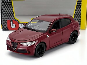 ALFA ROMEO STELVIO Q4 QUADRIFOGLIO 2017 b\At@ bh/ Bburago 1/24 ~jJ[