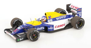 Williams Renault FW14B [h`sI Mansell 1992 fJ[t [h`sIRNV/ MINICHAMPS 1/18 ~jJ[