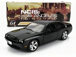 DODGE CHALLENGER SRT8 �N�[�y 2009 NCIS:LA �x�@�ԗ� �u���b�N/ HIGHWAY61 1/18 �~�j�J�[