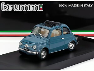 FIAT 500F �I�[�v���g�b�v 1965 �u���[���f�B�I/ BRUMM 1/43 �~�j�J�[