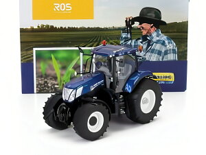 NEW HOLLAND T7.270 BLUE POWER gN^[ 2020 u[^bN/ ROS-MODEL 1/32 _@~jJ[