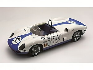 �y�\��z2026�N�����\��FERRARI 330P 4.0L V12 MECOM RACING No30 �Z�u�����O12���� 1965 P���h���Q�X G�q�� �z���C�g�u���[/ TECNOMODEL 1/18 �~�j�J�[
