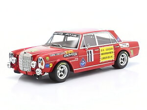 y\zMERCEDES BENZ 300 SEL 6.8 AMG 11 |[J[24 1971 H.Heyer C.Schickentanz bh/ Werk83 1/18 ~jJ[