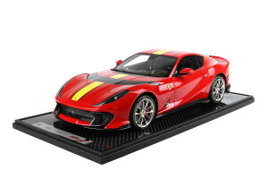 �y�\��zFerrari 812 Competizione �C�G���[ �X�g���C�v ���b�\�R���T322 �C�G���[�^�C��/ BBR 1/12 100�����~�j�J�[