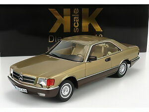 �y�\��zMERCEDES BENZ S�N���X 500 SEC C126 �N�[�y 1987 �S�[���h���^���b�N/ KK-SCALE 1/18 �~�j�J�[