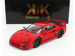 y\zFERRARI F40 CgEFCg 1990 bh/ KK-SCALE 1/18 ~jJ[