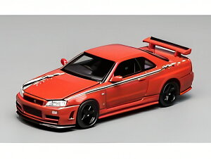 y\z2026N\NISSAN XJCC GT-R R34 N[y NISMO JX^ 1999 bh/ MOTORHELIX 1/64 ~jJ[
