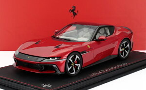 FERRARI 12`h N[y V12 830cv 2024 V[P[Xt b\ F1 2007 bh^bN/ BBR 1/18 48~jJ[