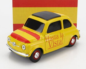 FIAT 500 HASTA LA VISTA VIVA LA VIDA �C�G���[ ���b�h/ BRUMM 1/43 �͌^