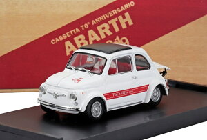 FIAT 500 ABARTH 695SS 1968 zCg bh/ BRUMM 1/43 ͌^