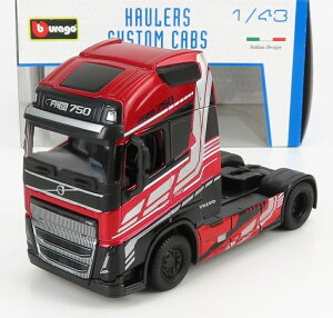 VOLVO FH16 XL 750 EURO 6 gN^[ gbN 2 2018 bh^bN ubN/ Bburago 1/43 ͌^