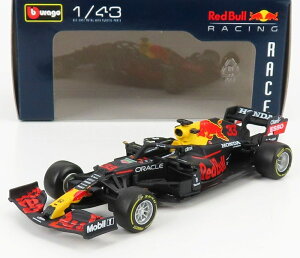 RED BULL F1 RB16B HONDA チーム レッドブル N 33 2021 M.フェルスタッペン マットブルー イエロー レッド/ Bburago 1/43 模型