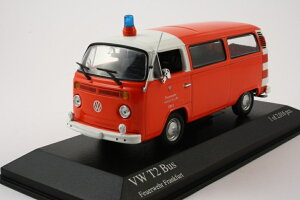 Volkswagen T2 oX 1972 Feuerwehr Frankfurt/ MINICHAMPS 1/43 ~jJ[