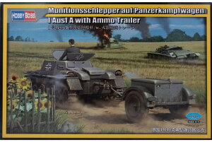 Munitionsschlepper auf Panzerkampfwagen I ausf A with Ammo Trailer/ HobbyBoss 1/35 ͌^