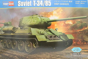 Soviet T-34/85 ���f���L�b�g/ HobbyBoss 1/16 �͌^