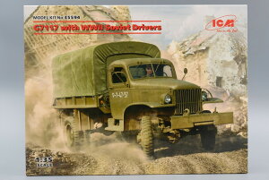 Chevrolet G7117 トラック with WWII ソビエトドライバー モデルキット/ ICM 1/35 模型