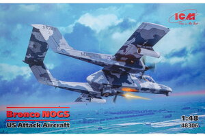 Bronco NOGS US Attack Aircraft fLbg/ ICM 1/48 ͌^