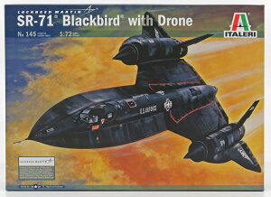 LOCKHEED MARTIN SR-71 BLACKBIRD h[t 1968/ ITALERI 1/72 ~jJ[