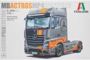 Mercedes-Benz Actros MP4 Big Space Grand Prix Edition gN^[gbN fLbg/ ITALERI 1/24 ͌^
