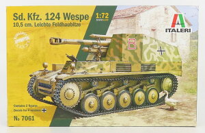 TANK SD.KFZ. 124 WESPE ~^[ 1945/ ITALERI 1/72 ~jJ[