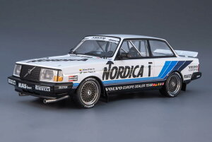 Volvo 240 Turbo No.1 Volvo Europe Dealer team Nordica ETCC Br?nn 1986 J.Cecotto/A.Olofsson/ IXO 1/18 �~�j�J�[