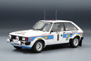 Talbot Sunbeam Lotus No.8 Rally WM Rallye Monte Carlo 1981 H.Toivonen/F.Gallagher/ IXO 1/18 �~�j�J�[