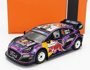 FORD PUMA RALLY1 RED BULL �`�[�� �t�H�[�h N 42 �����[ �T���f�B�j�A 2�� 2022 C.�u���[�� P.�i�O�� �p�[�v�� �C�G���[ �u���b�N/ IXO 1/18 �~�j�J�[