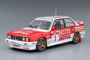 BMW M3 (E30) No.1 Bastos Rally WM Rallye tour de Corse 1988 B.Beguin/J-J.Lenne/ IXO 1/24 ミニカー