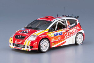 Citroen C2 S1600 No. 55 Winner Tour de Corse 2006 JWRC B. Tirabassi JJ.Renucci/ IXO 1/43 ~jJ[