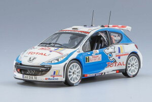 Peugeot 207 S2000 #7 3rd Rally Monte Carlo 2009 J.J.Renucci / S.Sarrazin/ IXO 1/43 ~jJ[