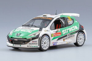 Peugeot 207 S2000 No.16 Belgium Ypres Rally 2009 Tsjoen / Chevallier/ IXO 1/43 �~�j�J�[