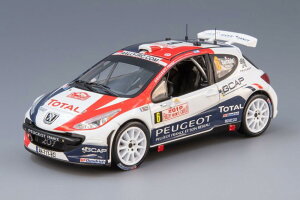 Peugeot 207 S2000 No.6 4th Rallye Monte Carlo 2010 S.Sarrazin J.J.Renucci/ IXO 1/43 ~jJ[