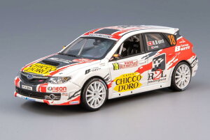 Subaru Impreza WRX STI No. 18 Chicco Doro Rallye Monte Carlo 2010 O.Burri S.Rey/ IXO 1/43 �~�j�J�[