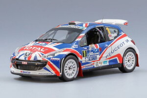 Peugeot 207 S2000 No.1 Winner of Sata Rally Acores 2010 K. Meeke / P. Nagle/ IXO 1/43 ~jJ[