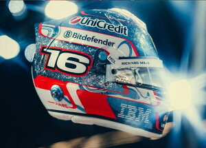 �y�\��z2026�N�����\��BELL HELMET �w�����b�g F1 �V������ ���N���[�� �`�[�� �t�F���[�� HP N 16 �V���K�|�[��GP 2025 �u���[ �z���C�g ���b�h/ LOOKSMART 1/5 �~�j�J�[