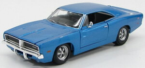 DODGE �`���[�W���[ R/T 1969 ���C�g�u���[���^���b�N/ MAISTO 1/25 �~�j�J�[