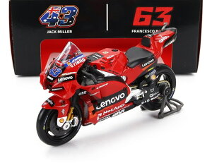 DUCATI DESMOSEDICI GP22 `[ LENOVO N 43 MOTOGP 2022 J.~[ bh/ MAISTO 1/18 oCN͌^~jJ[