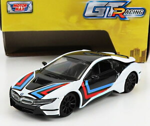 BMW i8 N[y GT RACING 2018 zCg ubN u[ bh/ Motor Max 1/43 ͌^