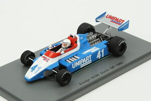 Ensign N180 41���� �I�����_GP 1980 Geoff Lees/ Spark 1/43 �~�j�J�[