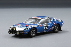 Alpine A310 22���� �����[�����e�J���� 1976 Team Christine Laure Jacques Henry Maurice Gelin/ Spark 1/43 �~�j�J�[