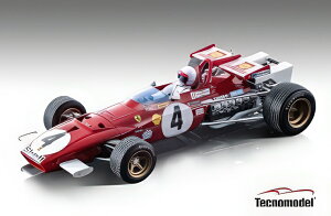Ferrari 312B 1970 D C^AGP 4 Clay Regazzoni hCo[tBMAt/ Tecno 1/18