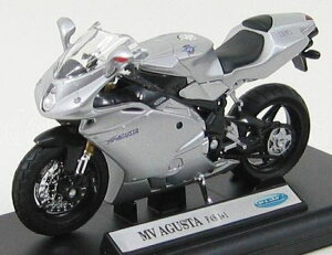 MV AGUSTA F4S 1+1 1998 シルバー/ WELLY 1/18 バイク模型ミニカー