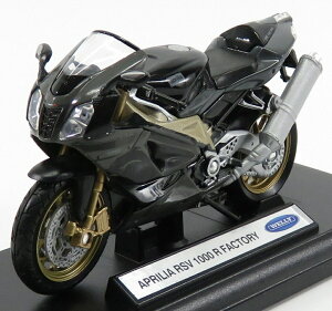 APRILIA RSV 1000R FACTORY 2010 ubN Vo[/ WELLY 1/18 oCN͌^~jJ[