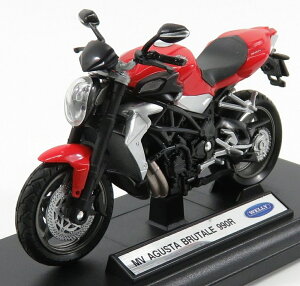MV AGUSTA BRUTALE 990R 2012 bh ubN/ WELLY 1/18 oCN͌^~jJ[