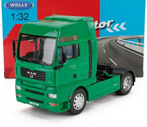 MAN TG 510 �g���N�^�[ �g���b�N 2�� 2012 �O���[��/ WELLY 1/32 �~�j�J�[