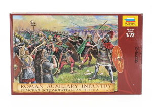 フィギュア ローマ 補助 歩兵/ ZVEZDA 1/72 ミニカー