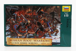 フィギュア ロシア 歩兵/ ZVEZDA 1/72 ミニカー